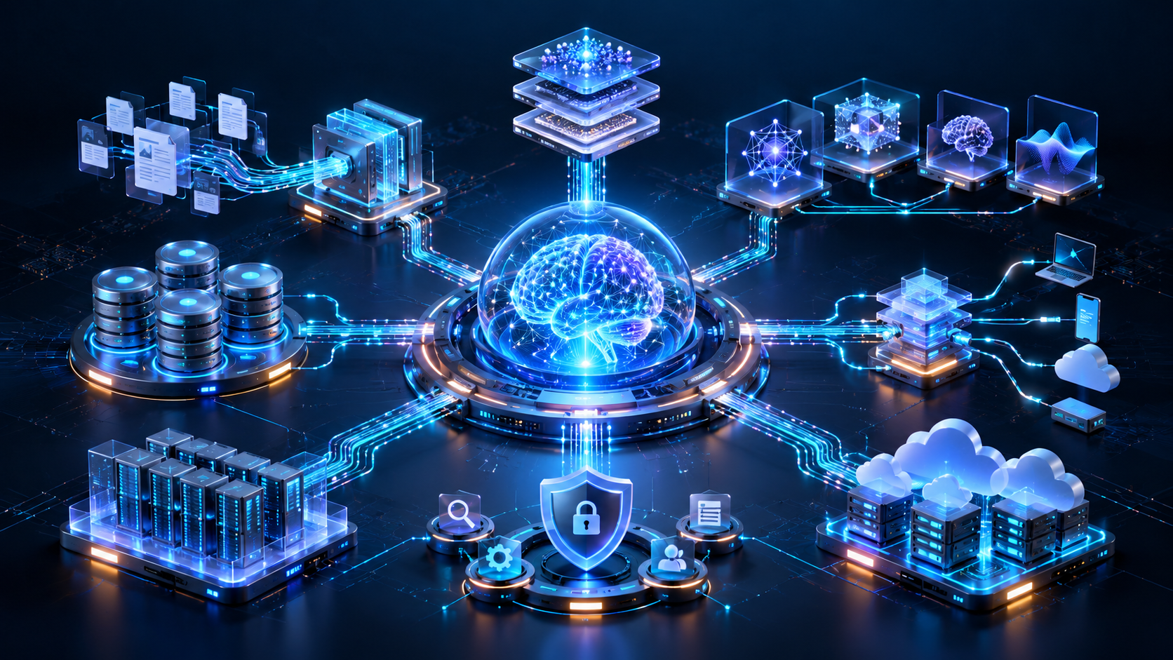 Generative AI Application Architecture Models, RAG, APIs and Governance